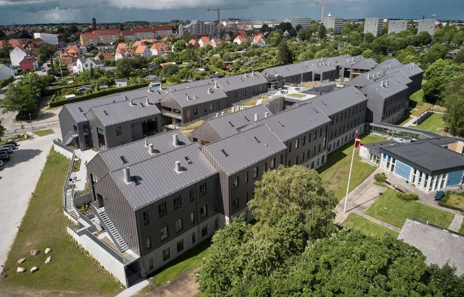 Institutional building – clad in DS Nordic Click Seam